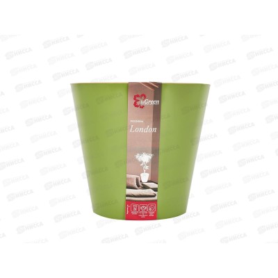 Горшок для цветов &quotInGreen London&quot D190мм 3,3л Оливковый ING6251 *9