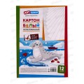 Картон Белый А4 ArtSpace 12л &quotМорской котик&quot,28644