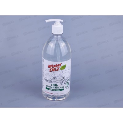 Mister DEZ eco cleaning гель для мытья посуды Organic oli 1л 94589 *18