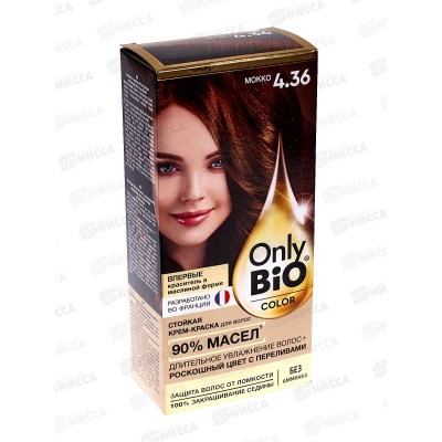 Only Bio COLOR крем-краска для волос 4,36 Мокко 115мл *15 Only Bio COLOR крем-краска для волос 4,36 Мокко 115мл *15