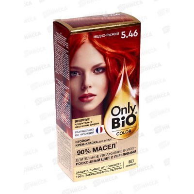 Only Bio COLOR крем-краска для волос 5,46 Медно-рыжий 115мл *15 Only Bio COLOR крем-краска для волос 5,46 Медно-рыжий 115мл *15