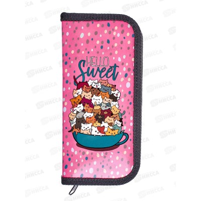 Пенал 1-секц schoolФОРМАТ Fluffy kittens 190*90 ПКC-ФЛК