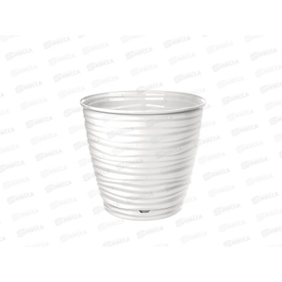 Горшок для цветов &quotSaffron&quot 9,1л с поддоном  Белый 221610429/01 *9