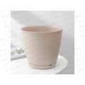 Горшок для цветов "Saffron" 2,6л с поддоном Бежевый 221610227/01 *24 Горшок для цветов "Saffron" 2,6л с поддоном Бежевый 221610227/01 *24