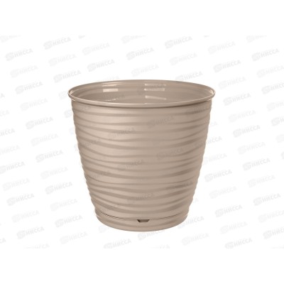 Горшок для цветов "Saffron" 9,1л с поддоном Бежевый 221610427/01 *9 Горшок для цветов "Saffron" 9,1л с поддоном Бежевый 221610427/01 *9