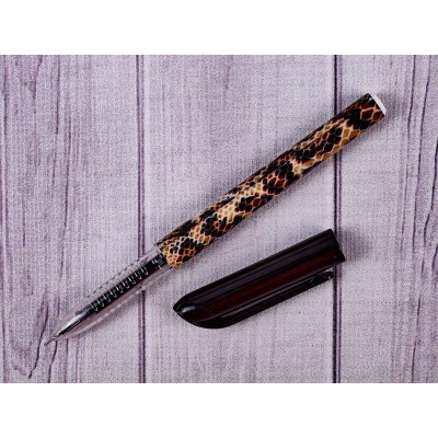 Ручка гелевая BASIR Snake texture чёрная , 0.5мм, К602 *12/144/1728 Ручка гелевая BASIR Snake texture чёрная , 0.5мм, К602 *12/144/1728
