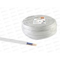 Шнур ШВВПмб 2х0,5 (100м), белый Народный, 0301  *100