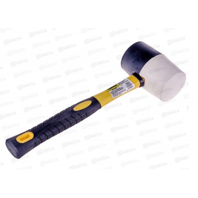 Киянка фибергласовая обрезиненная ручка 680г ON Киянка фибергласовая обрезиненная ручка 680г ON