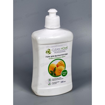 CLEAN HOME Гель для посуды Манговый сорбент 500мл *24 CLEAN HOME Гель для посуды Манговый сорбент 500мл *24