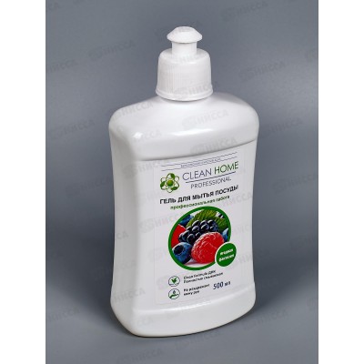CLEAN HOME Гель для посуды Ягодная фантазия 500мл *24 CLEAN HOME Гель для посуды Ягодная фантазия 500мл *24