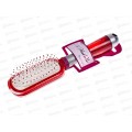 Расческа массажная  23,0см 301-075М#6 с зеркалом *12
