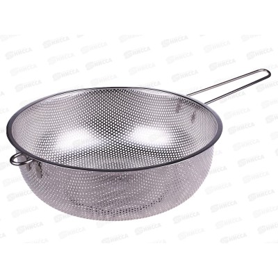 Дуршлаг D28,5см 4,5л с длинной ручкой нержавейка AST-002-ДРГ-28