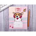 Тетрадь 18л лин BG Fun corgi 9638*20/160