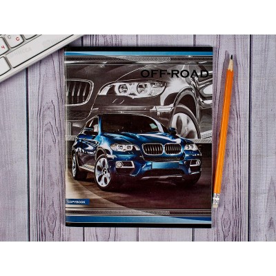 Тетрадь 48л кл. Creativiki А5 Машины, мел.,ТОК48КР-МШ *10/80