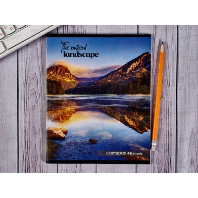 Тетрадь 48л кл. schoolФОРМАТ А5 Природа, мел., ТОК48КР-ПР *10/80