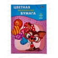 Цветная бумага 16л 16цв,Апплика Милый щенок,С0947-23*50