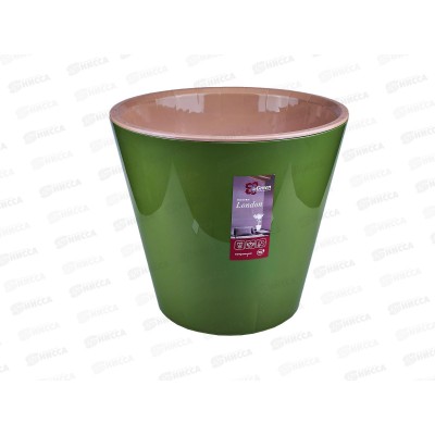 Горшок для цветов &quotInGreen London&quot D320мм 15.7л Оливковый IG6207 *4