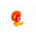 Игрушка для ванной LXST04R Капитошка, Львенок пищалка в сетке