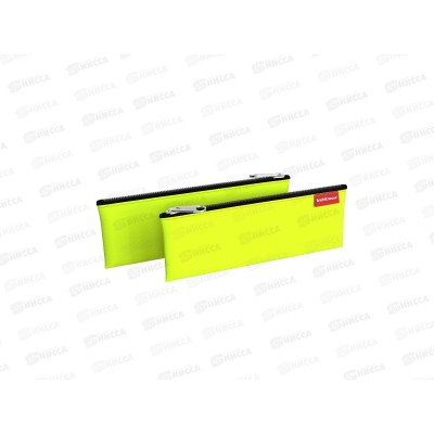 Пенал-конверт  EK  220*90mm Neon Yellow. 49047