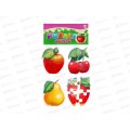 Пазлы мягкие для малышей Фрукты П-5423 (изолон) *30