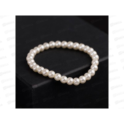 Браслет &quotНевеста&quot жемчуг молочный 4736551 *6