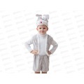 Костюм Зайчик бол серый 5-7 лет рост 122-134см, 2255 Костюм Зайчик бол серый 5-7 лет рост 122-134см, 2255
