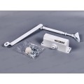 Доводчик дверной Notedo DC -040 белый до 40кг *10 287309 Доводчик дверной Notedo DC -040 белый до 40кг *10 287309