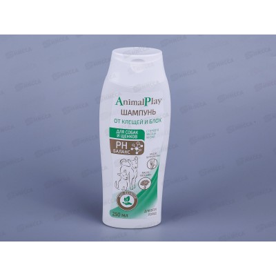 Шампунь Animal Play для ухода за шерстью и отпуг. насек. для собак 250мл *12 Шампунь Animal Play для ухода за шерстью и отпуг. насек. для собак 250мл *12