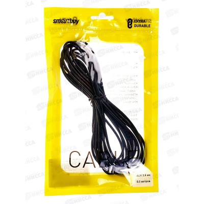 Кабель соединительный Smartbuy 3.5 Jack(M) - 3.5 Jack(M), 5м, 335-150  *50