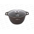 Кастрюля 2,0л со стеклянной крышкой АП Кофейный мрамор кмки22а *3 Кастрюля 2,0л со стеклянной крышкой АП Кофейный мрамор кмки22а *3