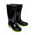 Сапоги женские с утеплителем Д18-У черный+салатовый р.36(225) Сапоги женские с утеплителем Д18-У черный+салатовый р.36(225)