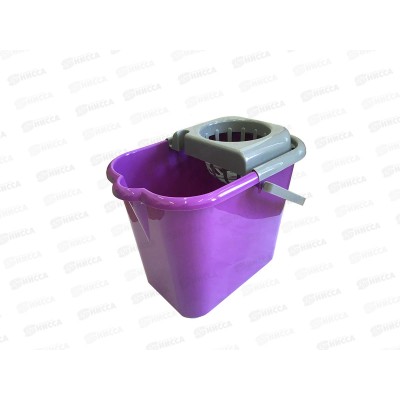 Ведро 16л прямоугольное с отжимом МП *10