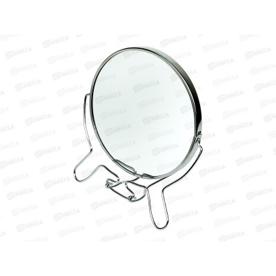 Зеркало PITTA 6&quot двустороннее круглое металл обод 400400-3 *96