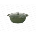 Кастрюля-жаровня 4,0л Trendy style ж41tsml крышка стекло