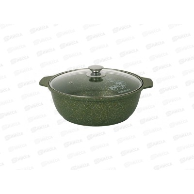 Кастрюля-жаровня 4,0л Trendy style ж41tsml крышка стекло