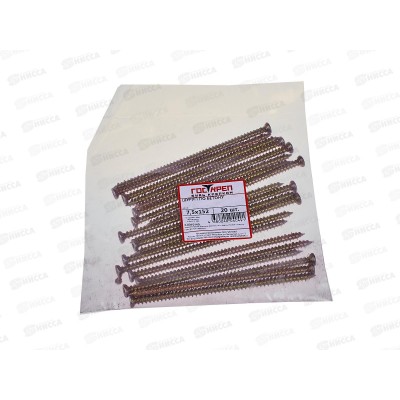 Шуруп по бетону 7,5*152мм (20шт), пакетик, Госкреп Шуруп по бетону 7,5*152мм (20шт), пакетик, Госкреп