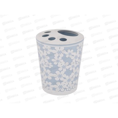 Подставка под зубные щетки "Дольче Вита" голубо-белый *20 М4715 Подставка под зубные щетки "Дольче Вита" голубо-белый *20 М4715