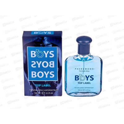 Formula Sexy лосьон Boys Top Label с феромонами, т/в 100мл мужская*24