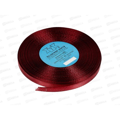 Лента атласная &quotGamma&quot  6мм (1/4&quot) №033 вишневый, 33м+-2м