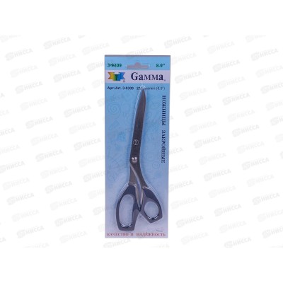 Ножницы закройные "Gamma" 228мм, 3-9309 в блистере *6 Ножницы закройные "Gamma" 228мм, 3-9309 в блистере *6