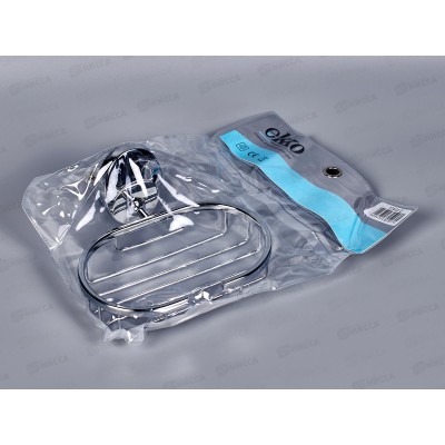 Держатель + мыльница металлическая, E1602-2 Держатель + мыльница металлическая, E1602-2