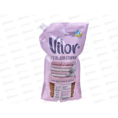 VILOR гель для стирки детского белья 1000г *6 15540 VILOR гель для стирки детского белья 1000г *6 15540