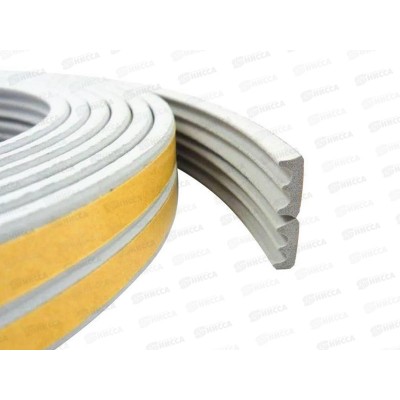 Уплотнитель самоклеящийся PRAKTISCHE 9х4мм Е- 10м (бел) У0019 Уплотнитель самоклеящийся PRAKTISCHE 9х4мм Е- 10м (бел) У0019