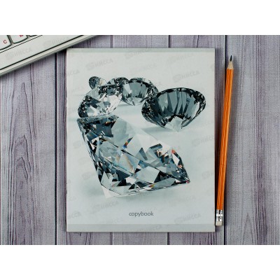 Тетрадь 48листов клетка ЭКСМ Diamonds   ТК487822 *10/100