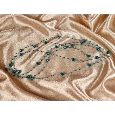 Бусы на елку 2м Роса 7,5мм Голубой 201-0450 Бусы на елку 2м Роса 7,5мм Голубой 201-0450