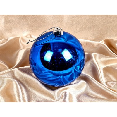 Шар 15см Глянец синий 201-0684 Шар 15см Глянец синий 201-0684