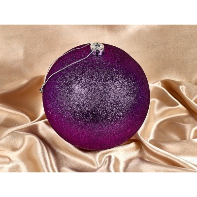 Шар 20см Глиттер фиолетовый 204-843 Шар 20см Глиттер фиолетовый 204-843