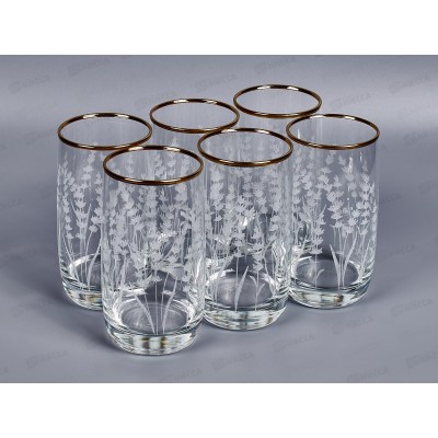 Набор стаканов 330мл 158-Г36 Лаванда