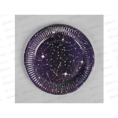 Тарелка бум &quotКосмос&quot, 10шт 18см  4817869