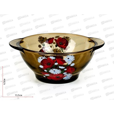 Бульонница с ушками 510мл &quotМаки&quot 50153 *12